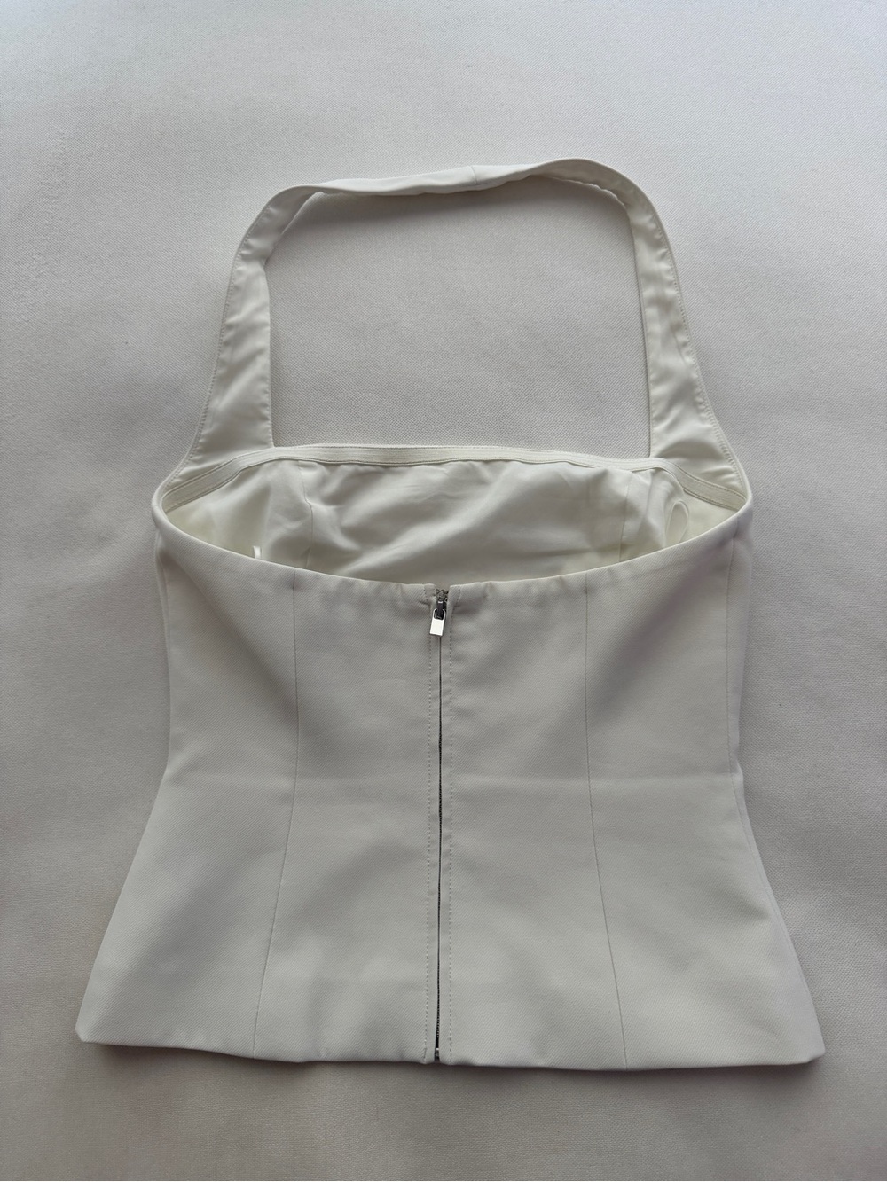 Because of Alice Effortless Tailored Halter Bodice Top - Picture 3 of 9